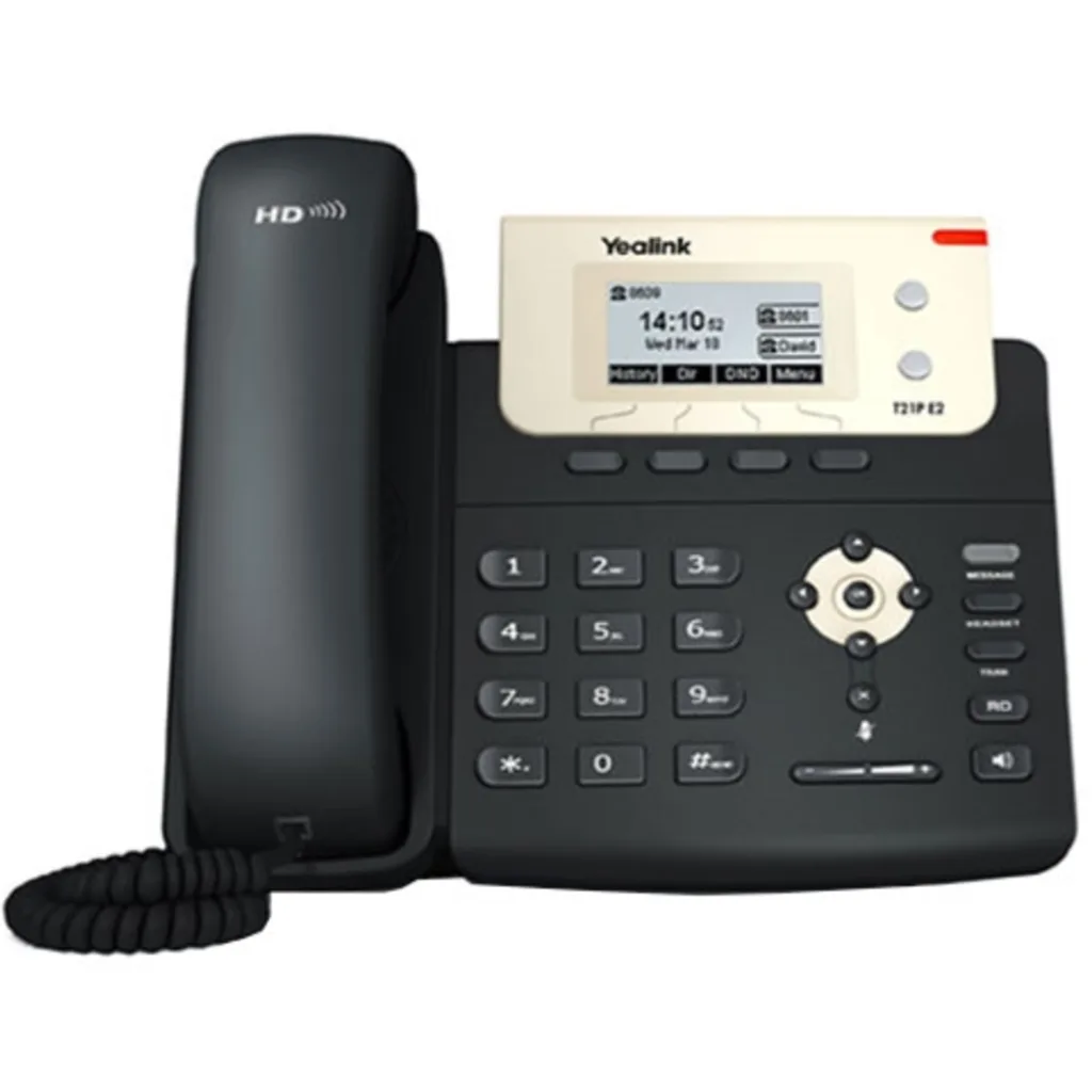 Imagen 1 de Teléfono IP Profesional SIP-T21P E2 2 Cuentas SIP 2 ptos 10/100 Ether.Switch PoE