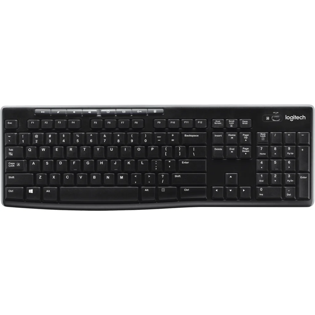 Imagen 3 de Teclado Inalámbrico Logitech K270 con Receptor Unifying, Español USB Color negro