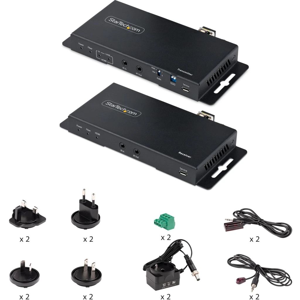 Imagen 6 de Kit Extensor HDMI por Fibra StarTech ST121HD20FXA2, 4K 60Hz HDMI