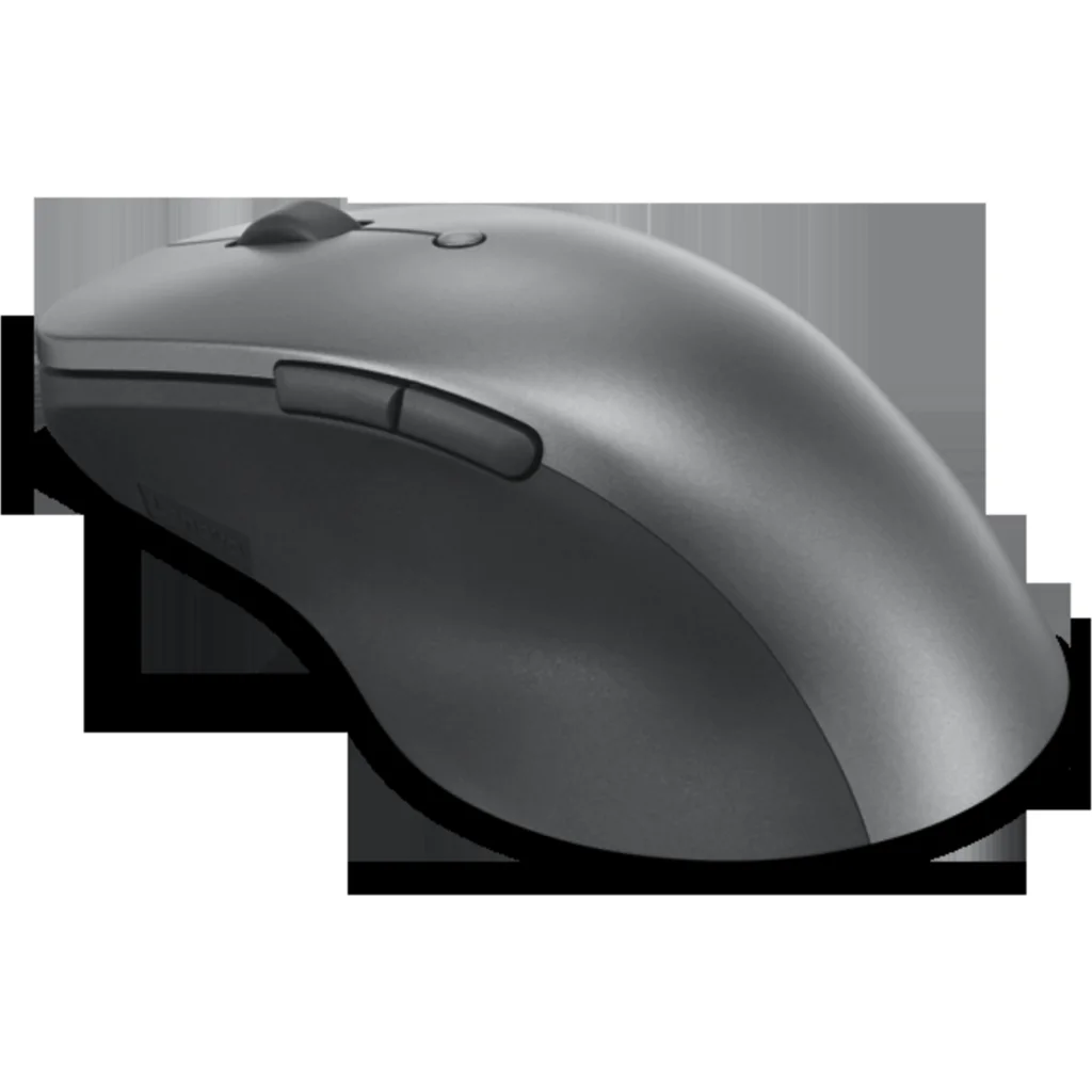 Imagen 3 de Mouse Inalámbrico Lenovo Profesional Óptico 4000DPI Recargable 6 Botone BT Gris