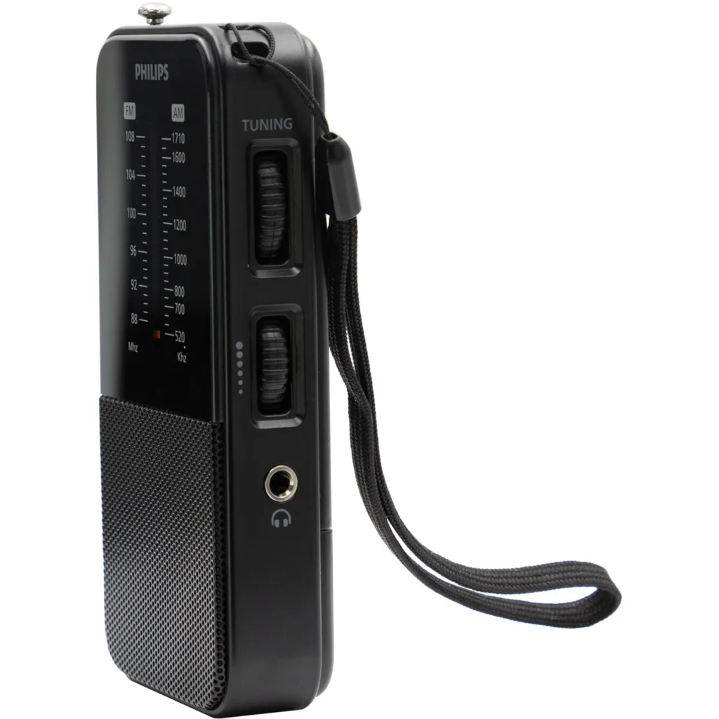 Imagen 1 de RADIO PORTATIL TAR1509 PHILIPS NEGRO