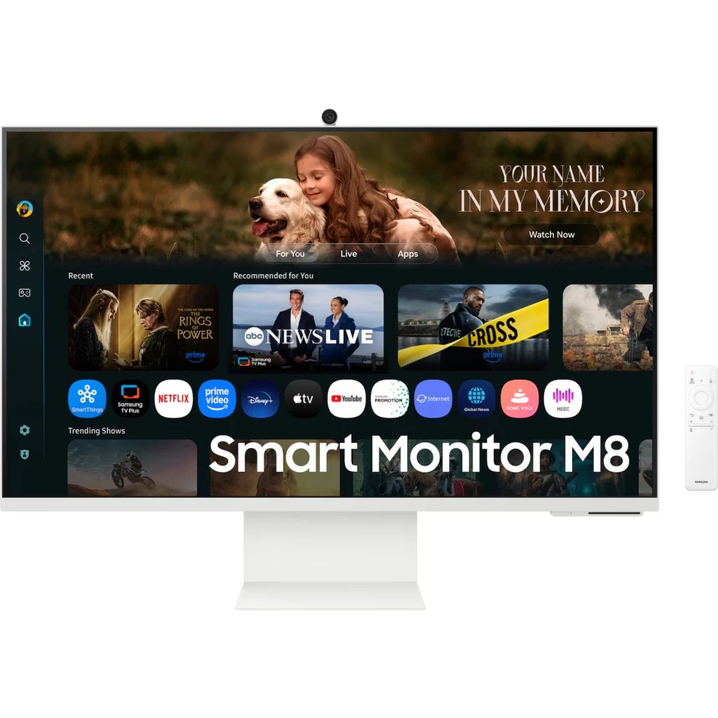 Monitor Samsung M8 M80F 32" Smart TV 4K 3840*2160 VA HDMI USB USB-C 60Hz 4ms