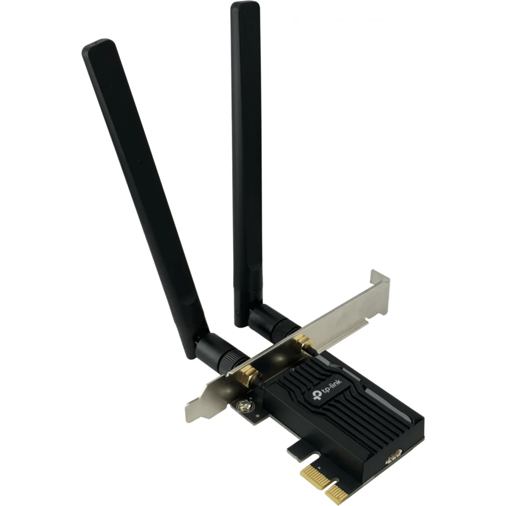 TP-LINK AX1800 Bluetooth-5.2 2,4Ghz 5GHz 574+1201mbps PCIe-x1 2-RPSMA