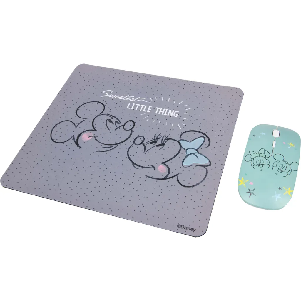 Imagen 3 de 76411N-NOC KIT MOUSE INALAMBRICO Y MOUSE PAD MICKEY 2