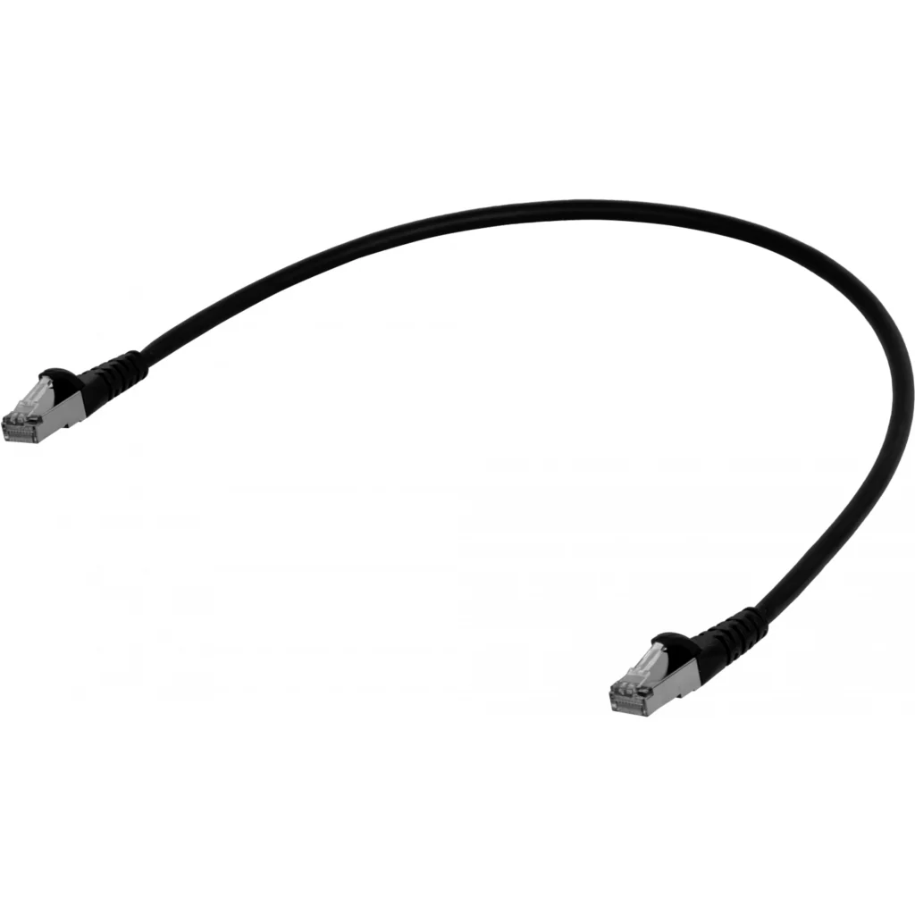 Imagen 3 de LINKMADE S/FTP CAT6 4UN 50cm NEGRO LSZH CABLE PATCH INYECTADO MULTIF