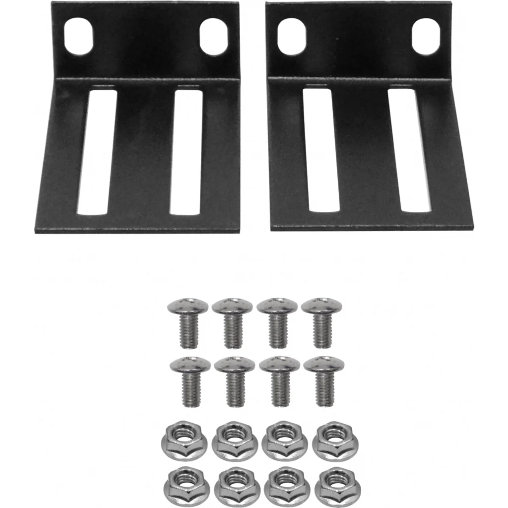 LINKMADE 44mm Aletas Orejas Alas p/Montar 1U en Rack 19 Pulgadas