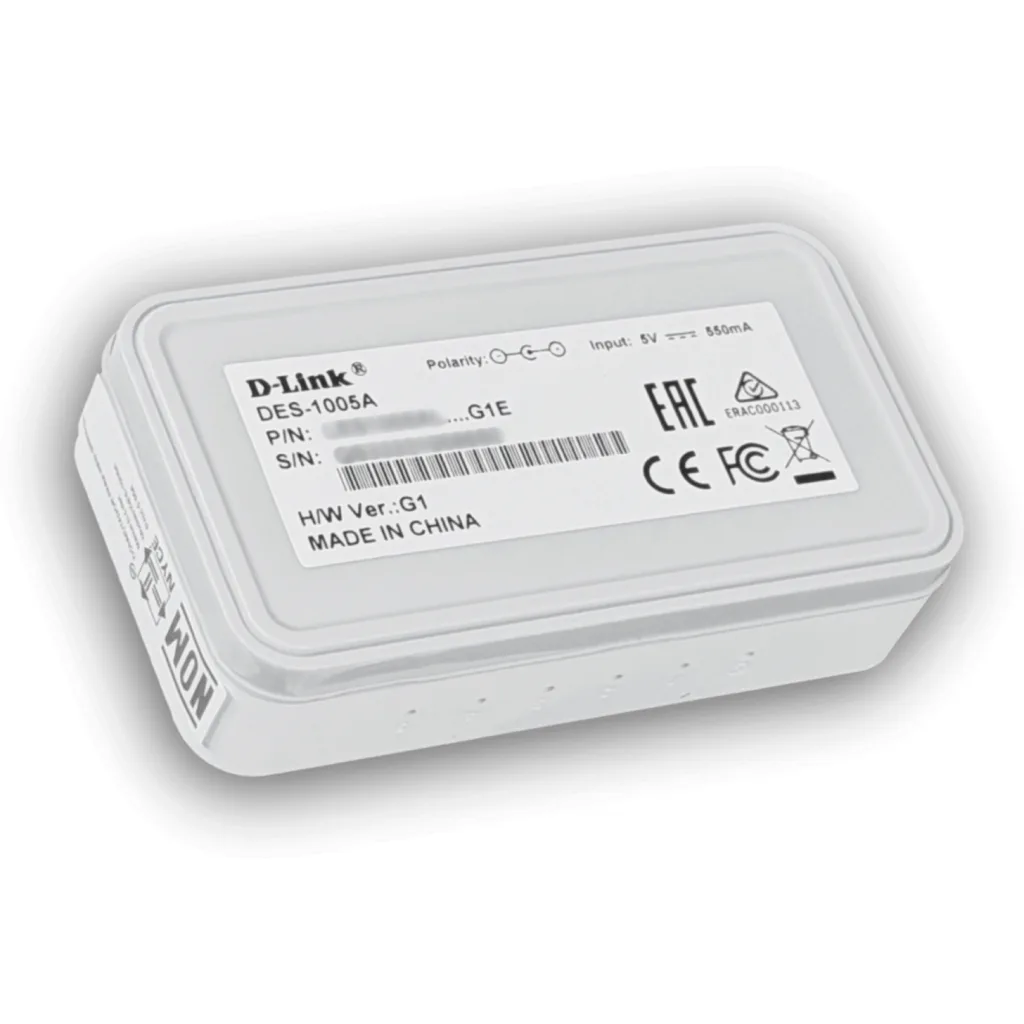 Imagen 6 de Switch D-Link DES-1005A 5 Puertos Fast Ethernet 10/100Base-TX No Administrable 