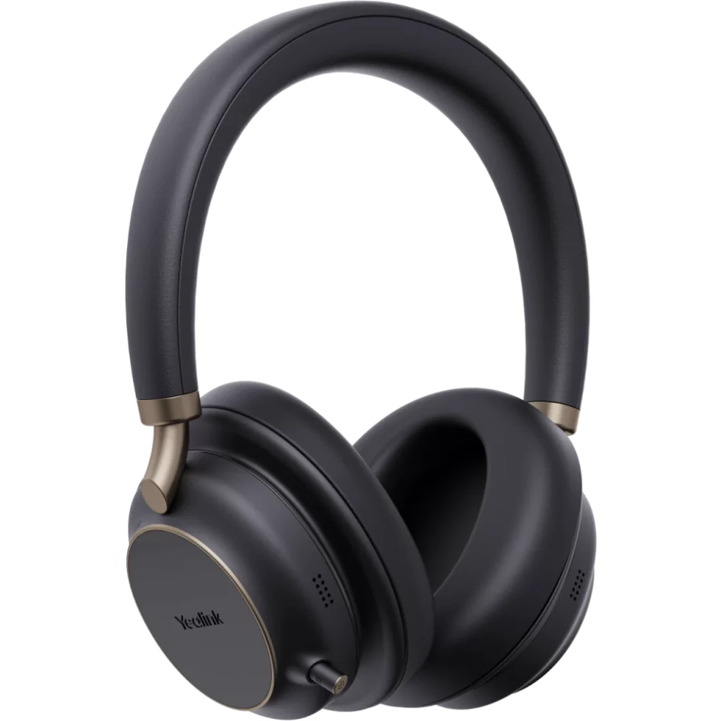 Cintillo Bluetooth binaural color negro , con cancelacion de ruido activa, puerto de carga USB A