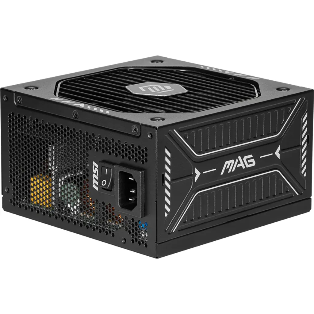 Imagen 2 de Fuente de Poder MSI MAG A750GLS PCIE5 750W 80Plus Gold PFC Activo ATX Modular