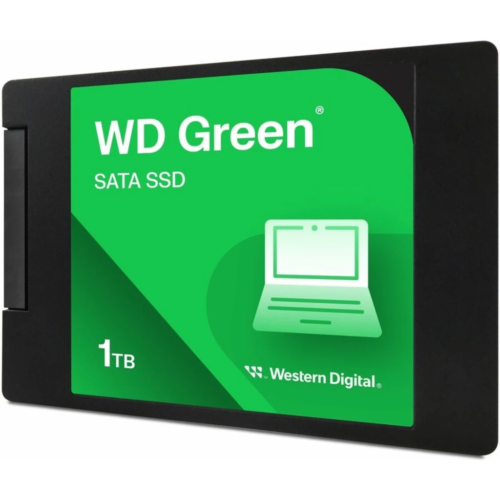 Imagen 1 de Unidad SSD Western Digital Green 1TB 2.5" SATA3 6Gbit/s 3D Vel Lec 545 MB/s