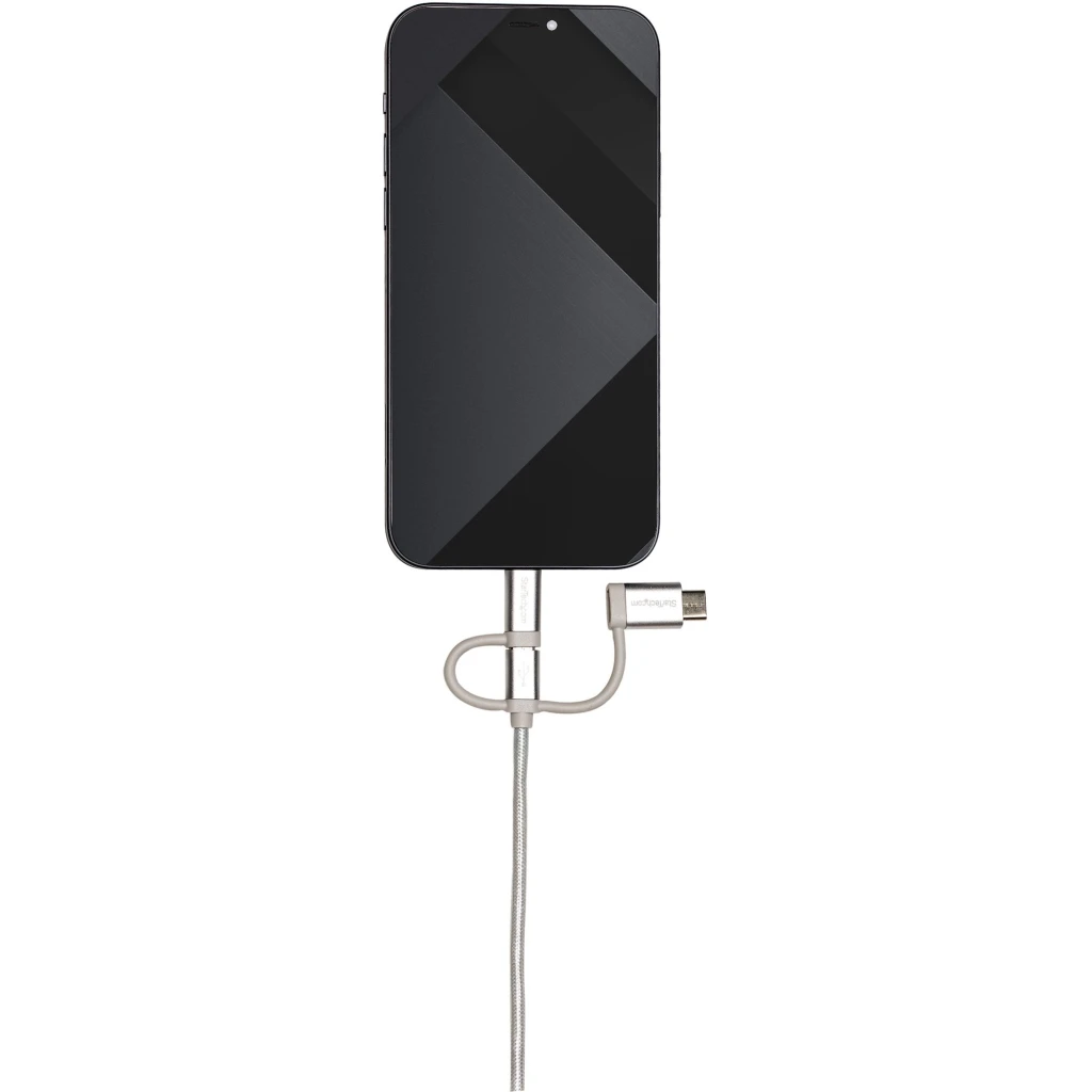 Imagen 8 de Cable StarTech USB 2.0 Tipo-A Macho a USB Apple Lightning / Tipo-C / Micro-B 1mt