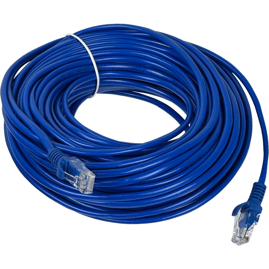 Cable de Red Categoria 5E 30mt Azul