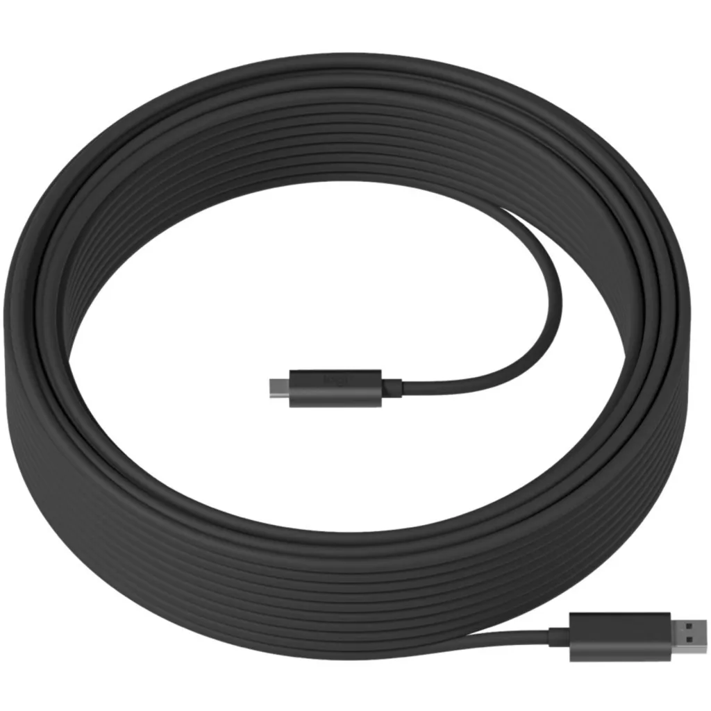 Imagen 1 de Cable Óptico Activo Logitech USB A Macho a USB-C Macho 10 Metros USB 3.2 Gen2  