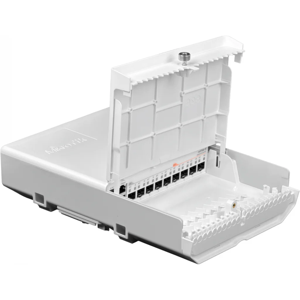 Imagen 2 de MIKROTIK 5-SFP 1-1000 4-SFP+10G L5 inc-48V Switch CRS310-1G-5S-4S+OUT