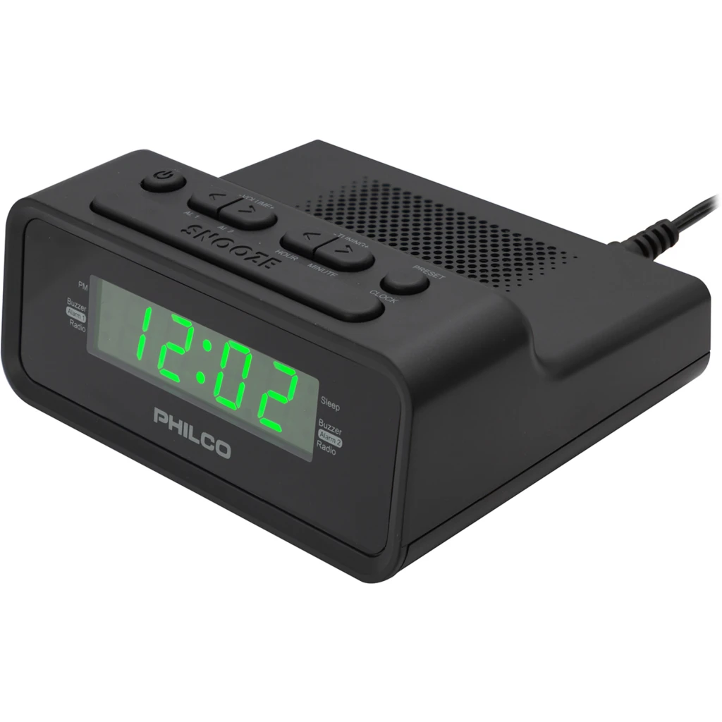 RADIO RELOJ 1006GR PANTALLA 0.6 PHILCO