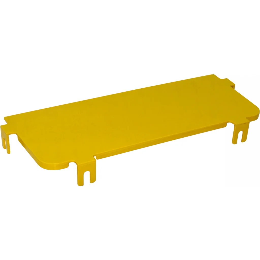 Imagen 2 de 240x100mm Tapa Final Amarilla PC+ABS LSZH Hembra req/CC-240