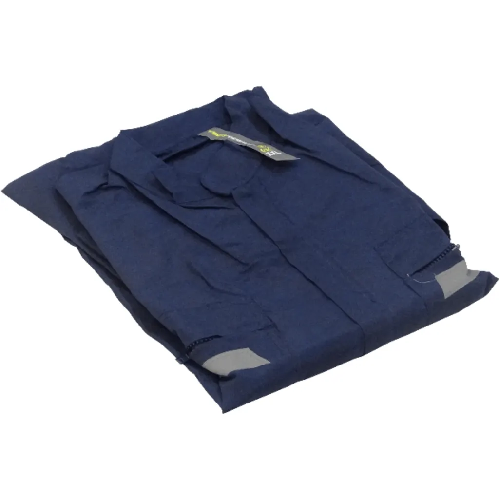 Imagen 1 de XXL Azul 50/52 Alt180cm Overol Poplin Cintas-Reflectantes Poliester