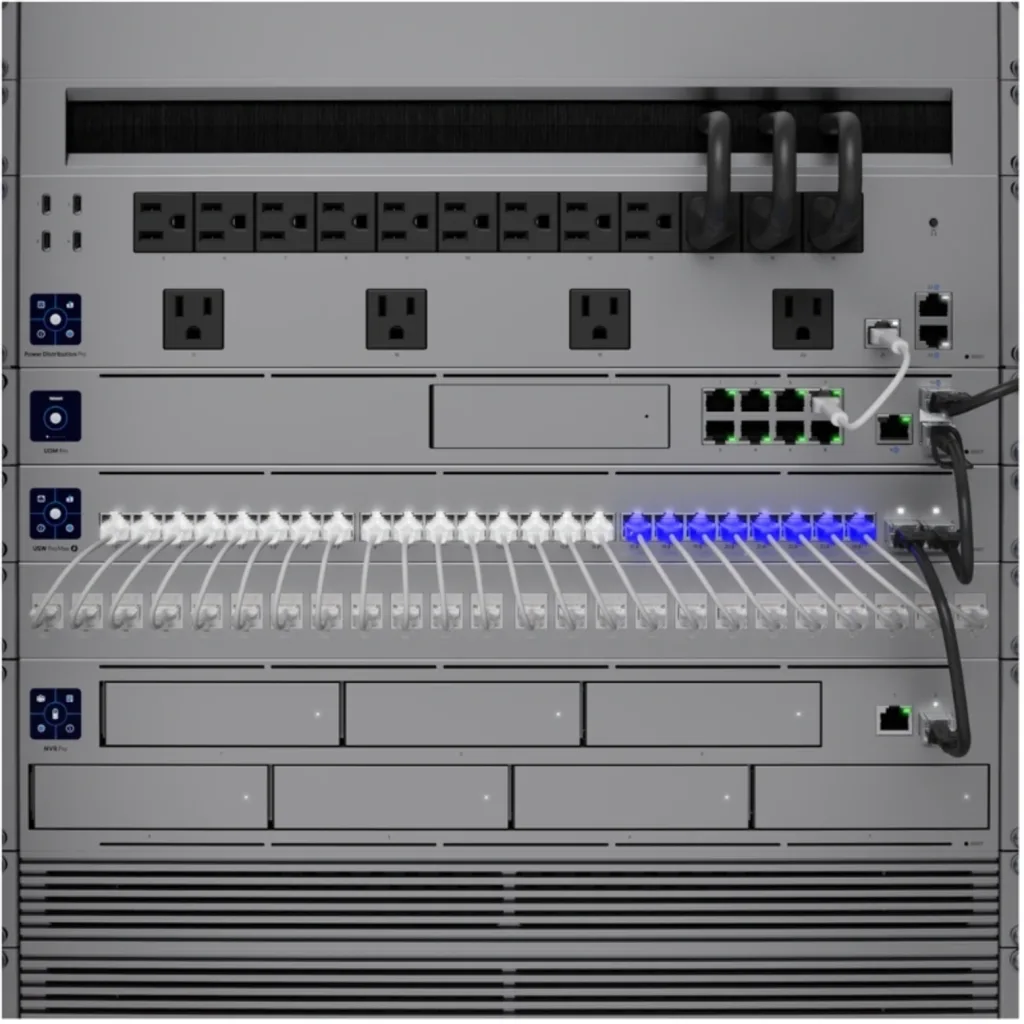 Imagen 5 de Switch Ubiquiti I 8-2500 16-1000 POE++ 400W-TOT 2-SFP+10G REQ-UNIFI SWITCH L3