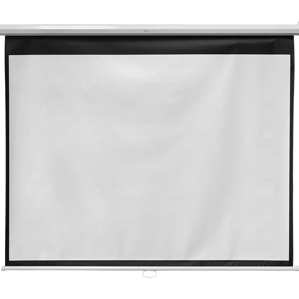 Imagen 3 de KLIPX Telon Mural 1,7mt x 1,3mt 4:3 blanco 172x130cm KPS-302