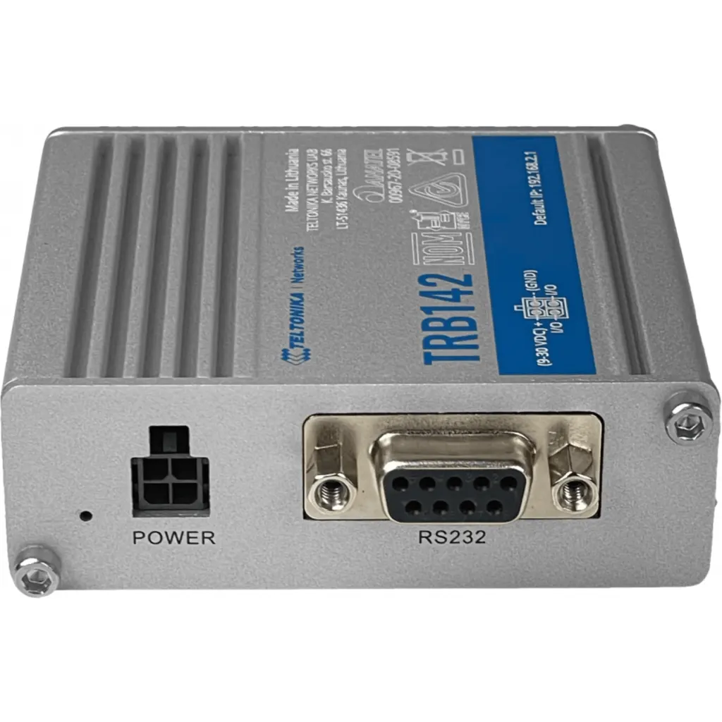 Imagen 2 de Teltonika TRB142 Gateway Celular Industrial Teltonika 2G/3G/4G Cat4 RS232 DI/DO