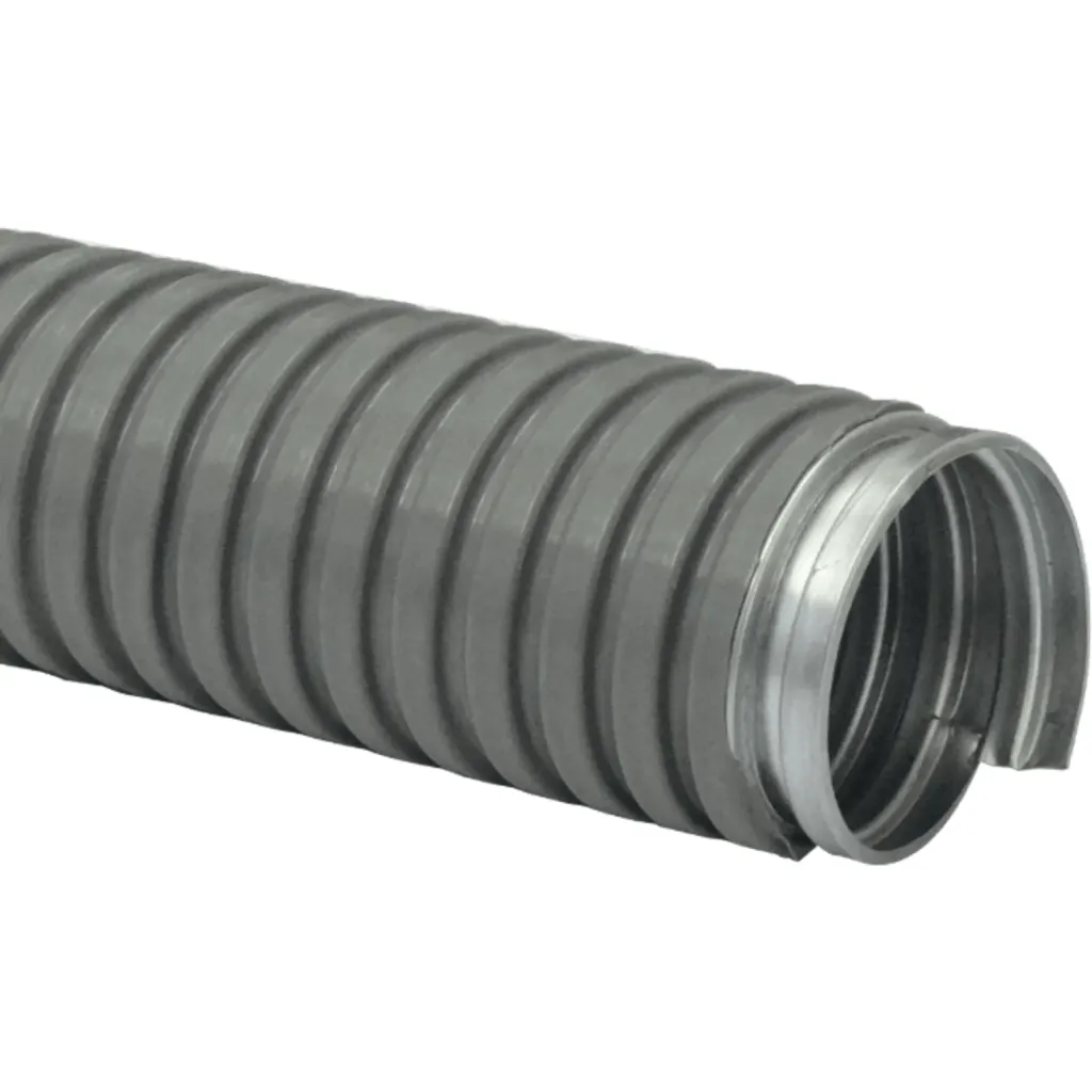 Imagen 2 de 63mm Rollo-25mts Conduit Flexible Metalico Cubierto-PVC PCFC