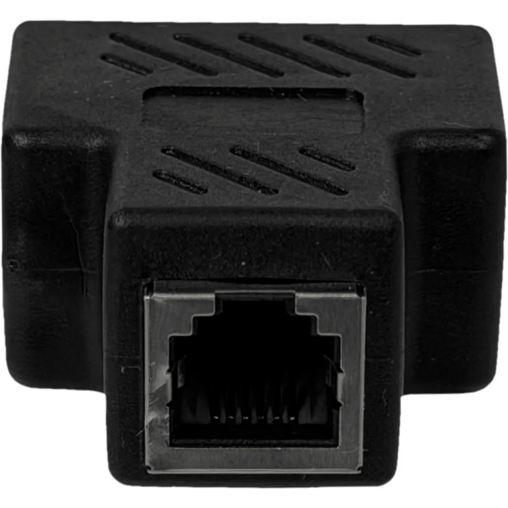 Imagen 2 de Adaptador Hembra de Red Divisor de Cable 3-RJ11-H 6-pines
