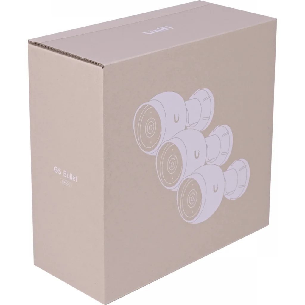 Imagen 1 de Ubiquiti UniFi Protect G5 Bullet (Pack de 3) [UVC-G5-BULLET-3]