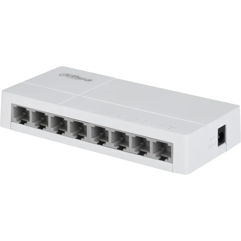Imagen 2 de DH-SF1008L. Switch Dahua de 8 puertos 10/100 Mbps no administrable de facil instalacion