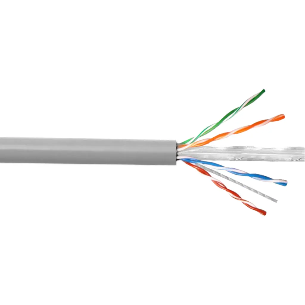 Imagen 2 de Cable UTP Linkchip Categoria 6 Color Gris 305 mts AWG 23 0.57 mm PVC Cobre