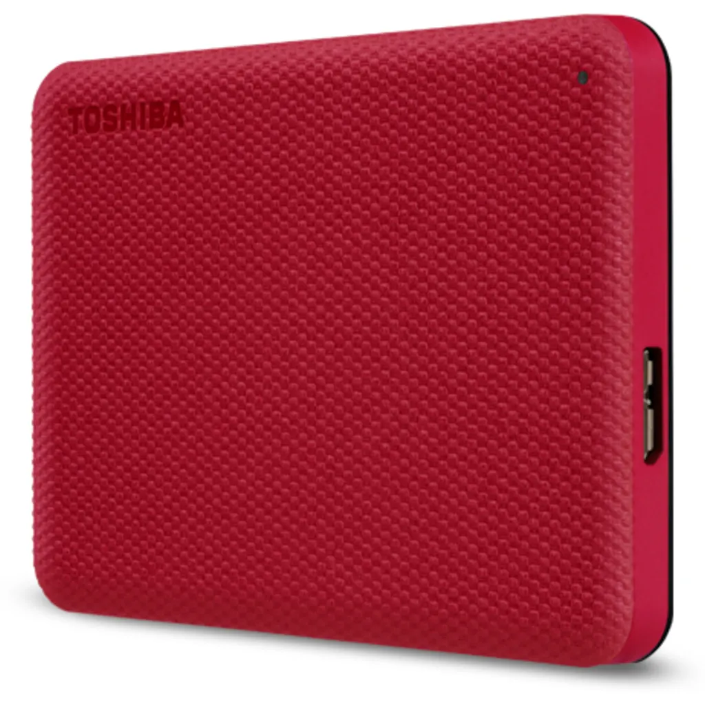 Imagen 2 de Disco Duro Externo Toshiba Canvio Advance 1TB 2.5" 5400rpm USB 3.0 Rojo p/Mac PC