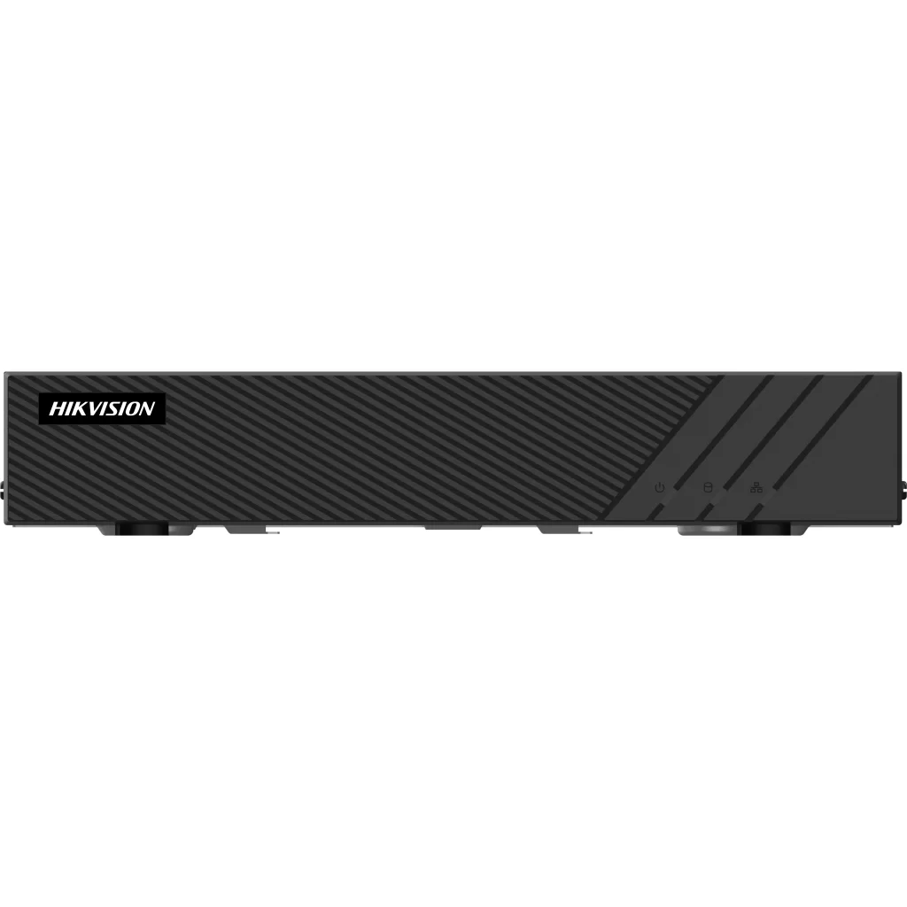 Imagen 1 de NVR IP Hikvision 4 ch 4 ch POE Capacidad 1 HDD/ H.264+ H265/ Grabacion 40Mbps