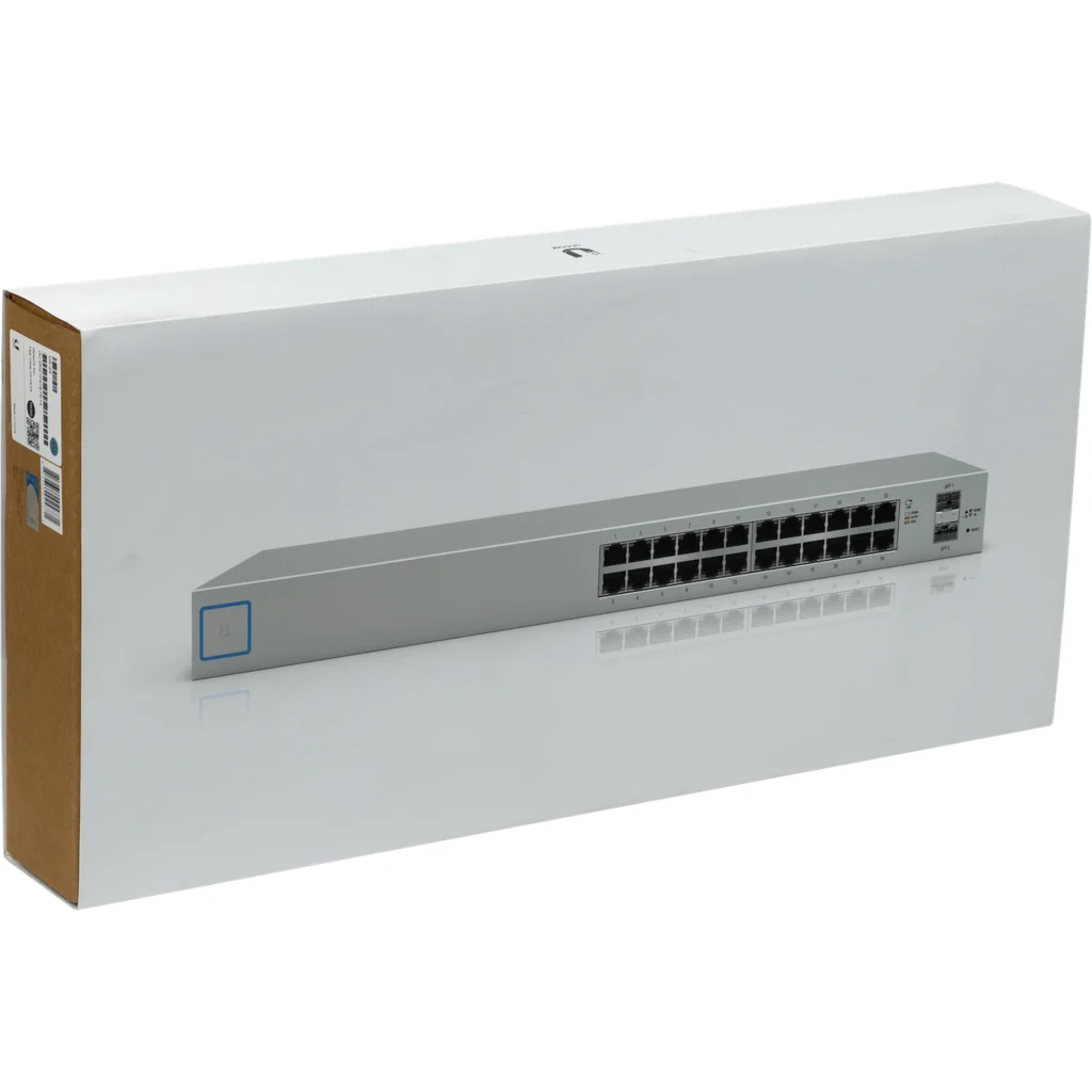 Imagen 5 de Switch Ubiquiti US24, UI 24-1000 2-SFP RS232-RJ45 Admi Rack US-24-EU (Req UniFi)