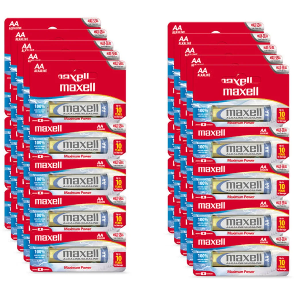 Pilas alcalinas AA x5 Maxell LR06 5TR AAX5ALC