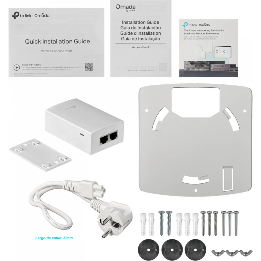 Imagen 3 de Access Point TP-Link AC1750 Banda Dual Inal. c punto de Acce. de Mont. en Techo 