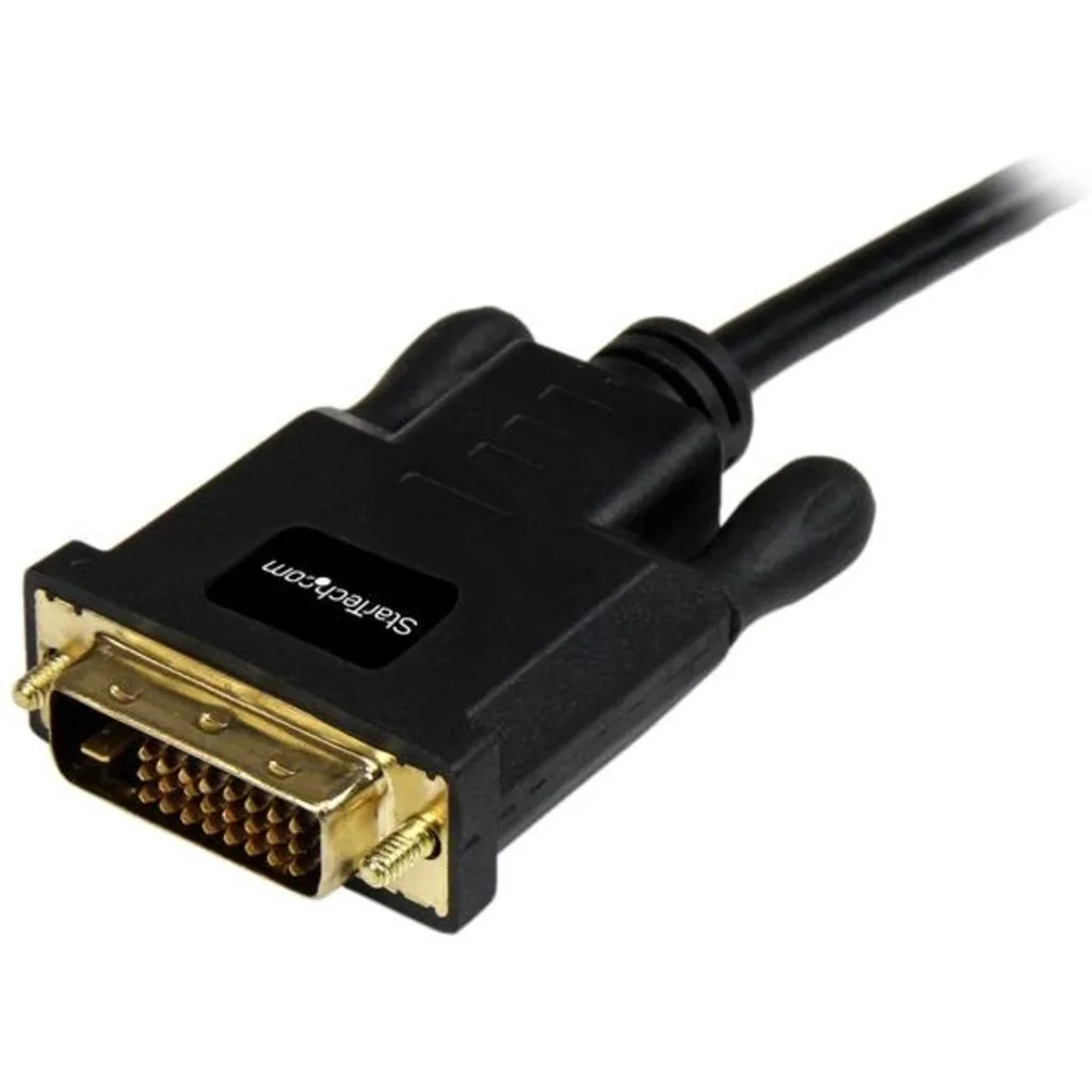 Imagen 1 de Cable Adaptador Mini DisplayPort a DVI-D M/M 1920*1200 91cm 3ft Pasivo Negro