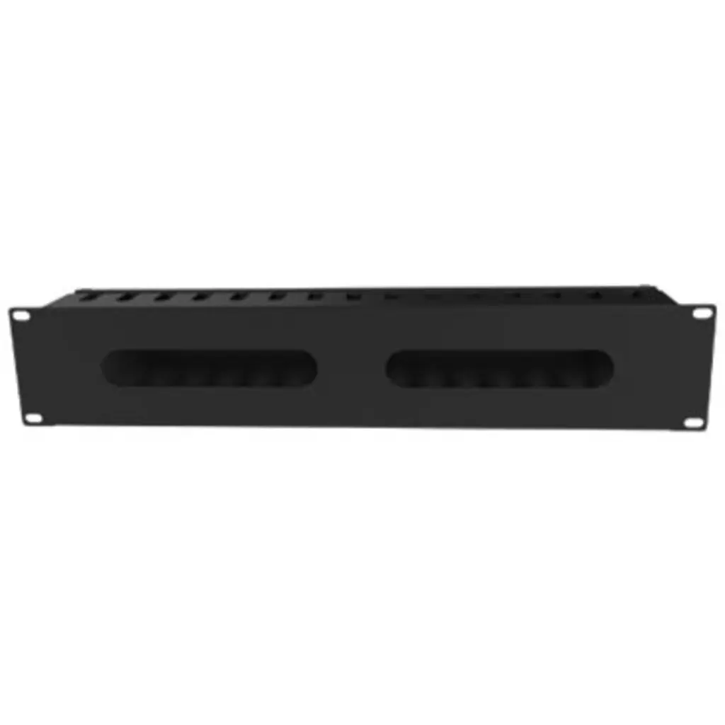 Imagen 7 de Organizador de Cables Nexxt Solutions NPM-DH2UB, Horizontal 2U, 19", Negro