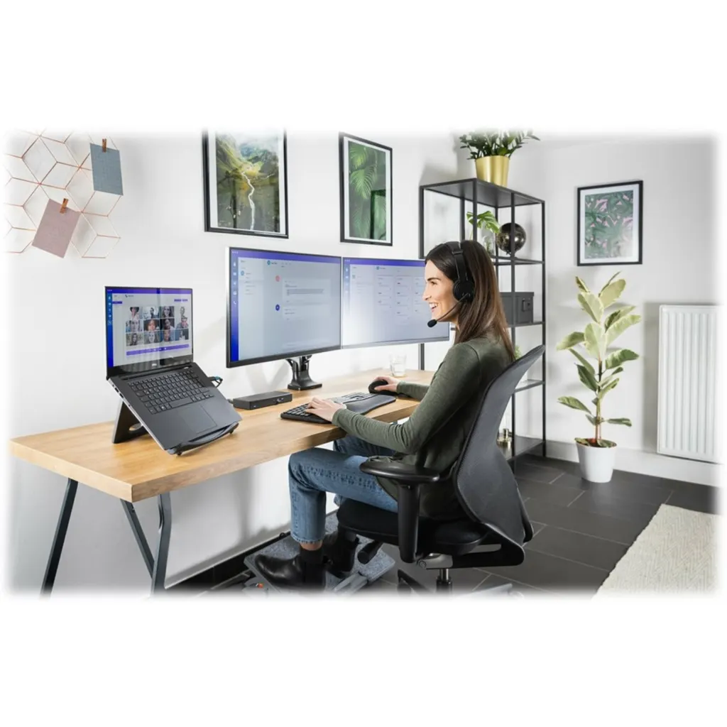 Imagen 6 de Kit Teclado Mouse Inalámbrico Ergonómico Kensington Pro Fit Ergo Bluetooth Negro