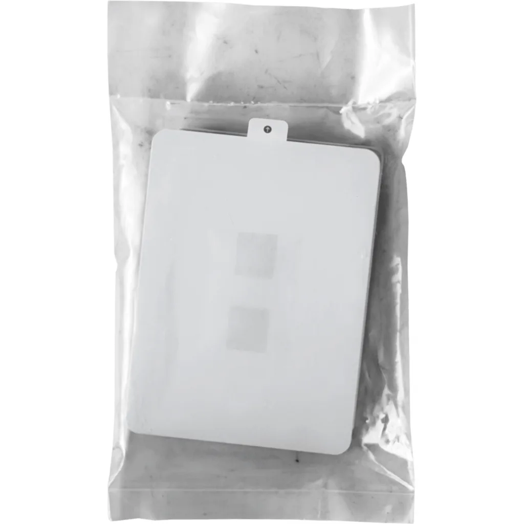 Imagen 3 de UI 1-unidad Blanco 2-Keystone Vertical Faceplate Pintable 118x88mm