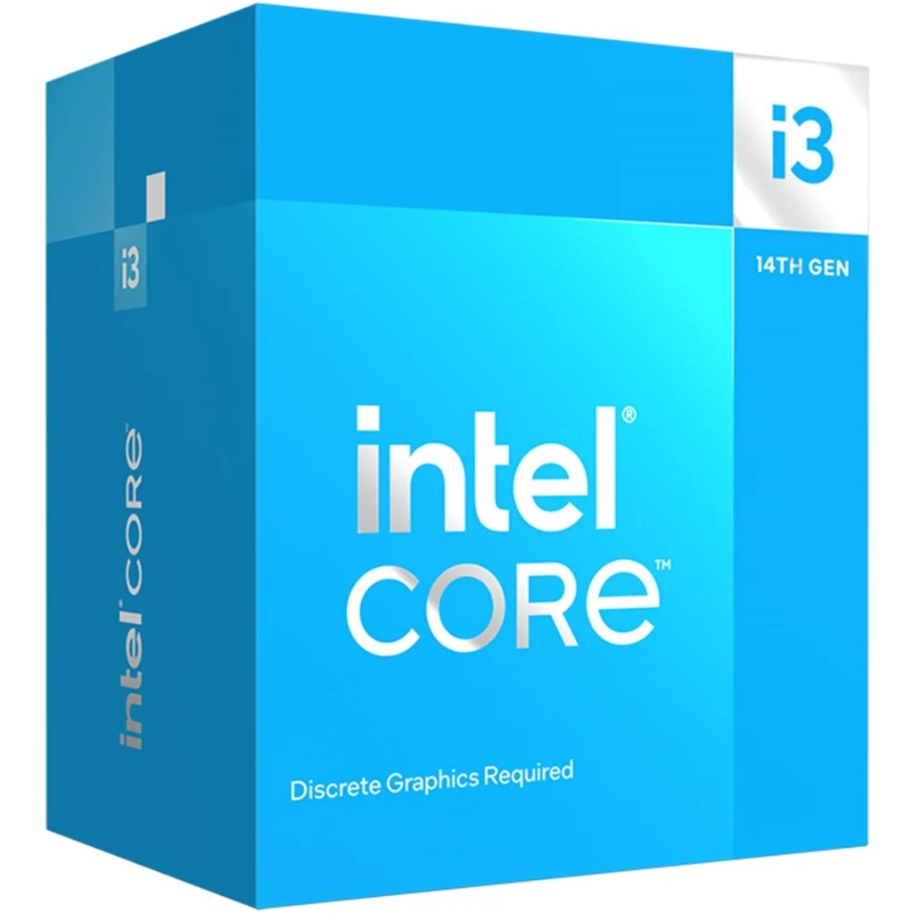 Imagen 2 de CPU Intel® Core I3-14100F 14Gth 3.5-4.7GHz Turbo 12MB 4 Núcleos LGA1700 Sin Gráf
