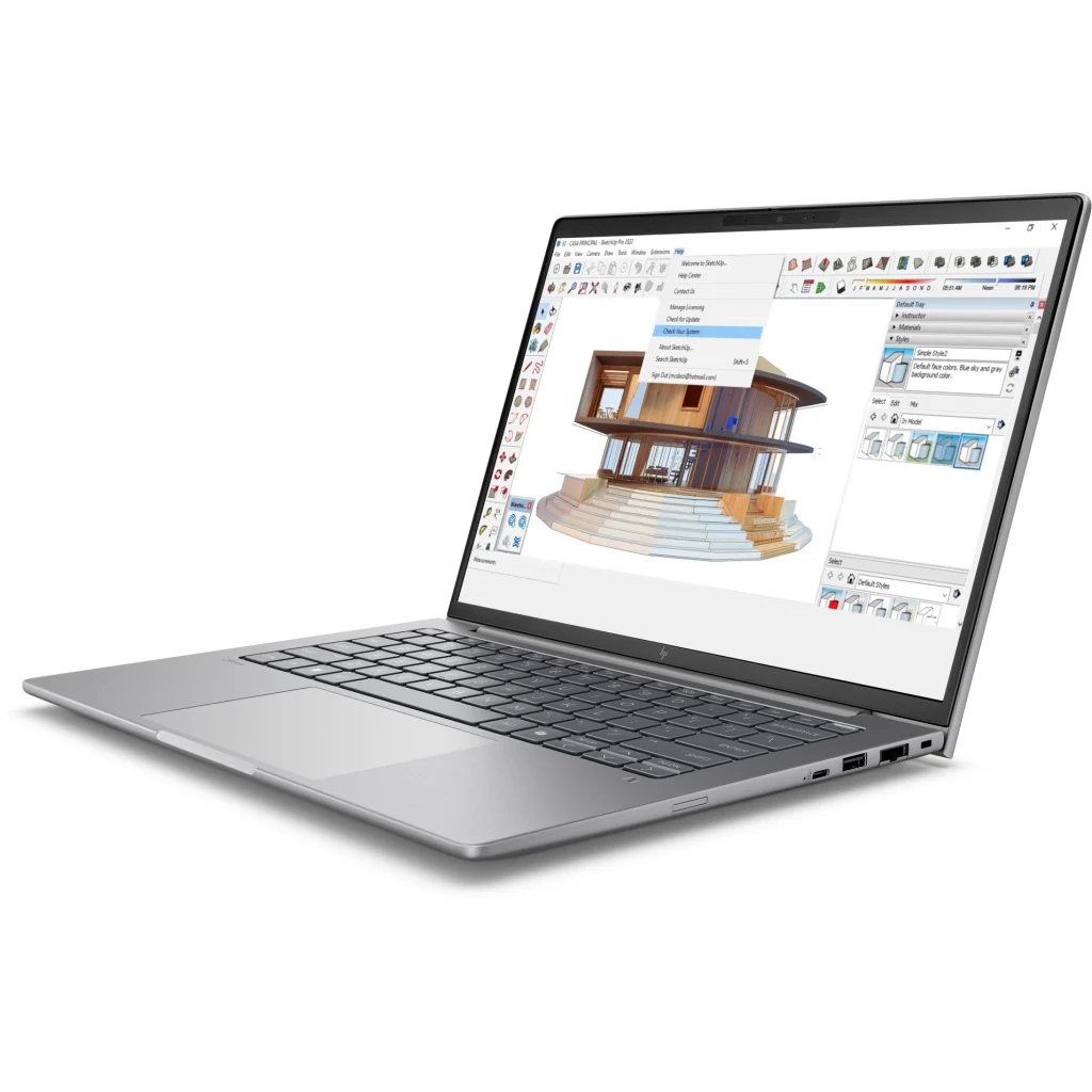 Imagen 2 de Notebook HP ZBook 8 G1i Intel Core Ultra 7 255H 32GB 1TB 14" RTX 500 4GB W11P
