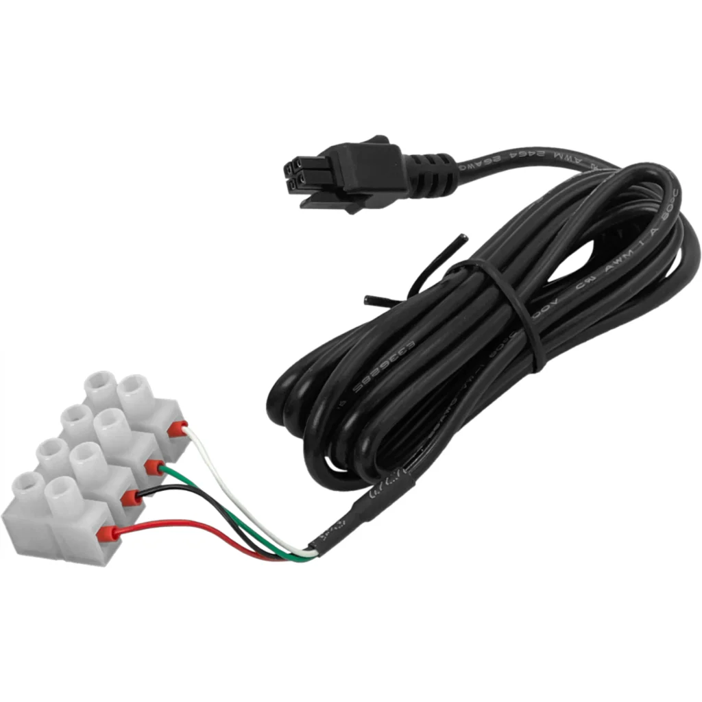 Imagen 3 de TELTONIKA Cable Poder 193-200cm Microfit-2x2 c/regleta 4-pin PR2FK20M