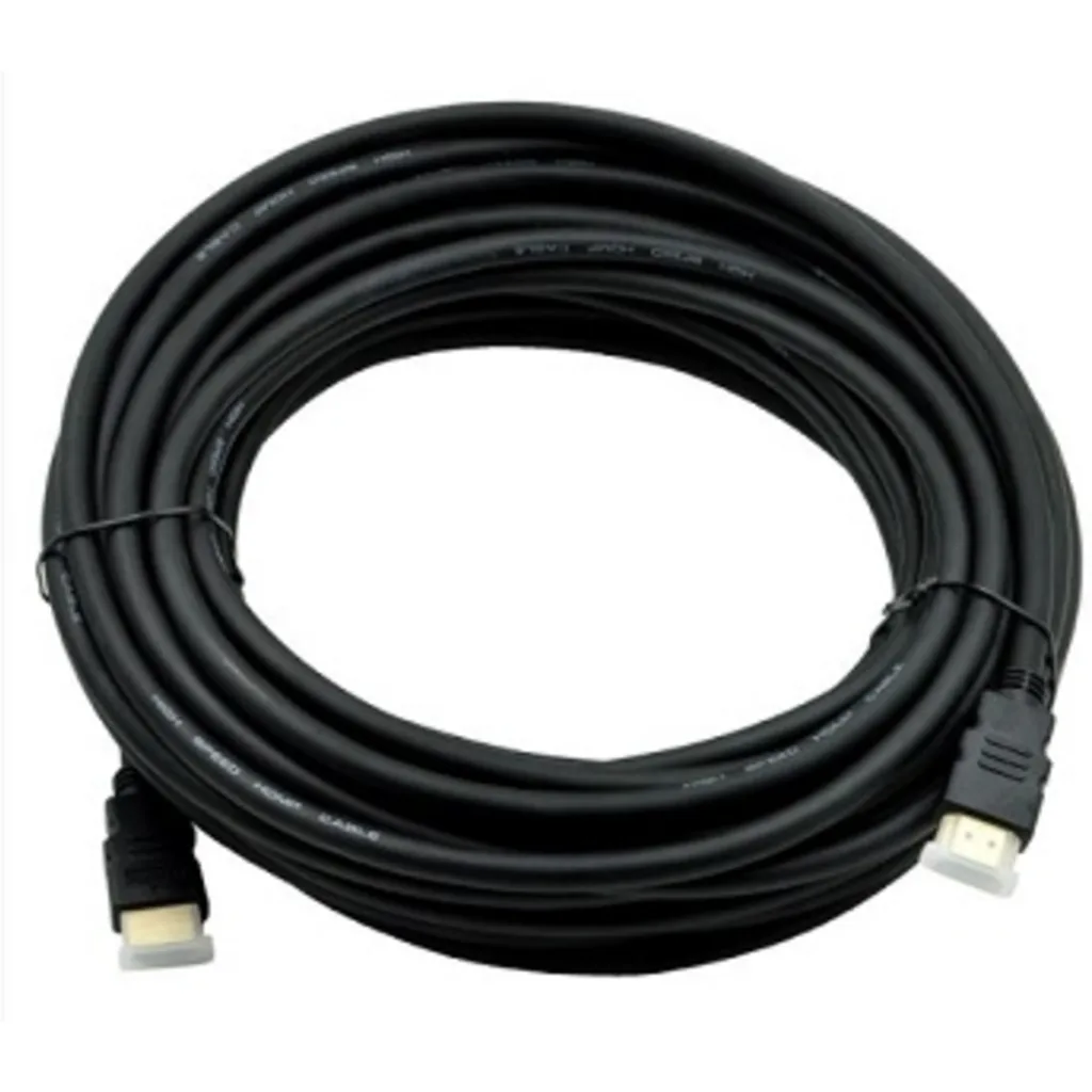 Cable HDMI M/M 3840x2160 30AWG Enchapado Oro 7.62 metros Color negro - XTech