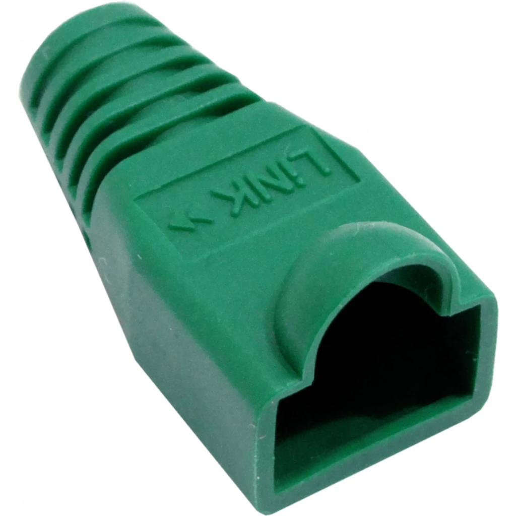 Imagen 3 de BOLSA 100 CAPUCHONES para  RJ45 COLOR VERDE - RJC-BV