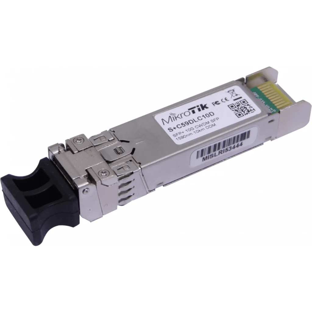 Imagen 1 de MIKROTIK SFP+ CWDM module 10G SM 10km 1590nm LC-connector DDM