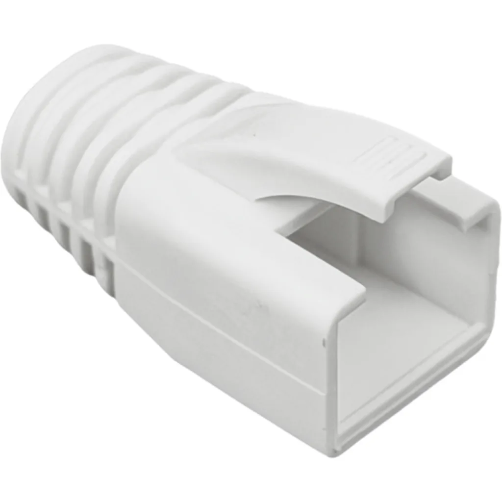 Imagen 4 de Blanco 8,5mm-diametro p/RJ45-CAT7 50-Capuchones