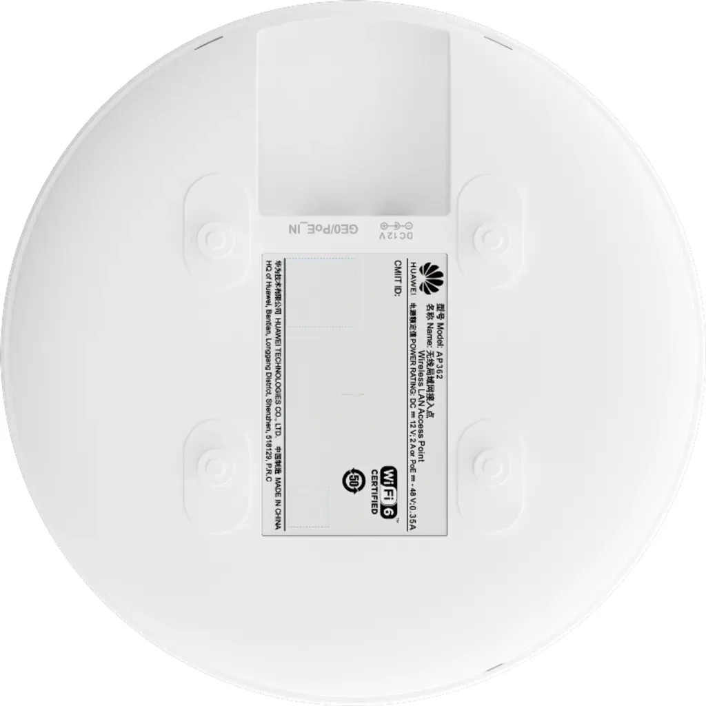 Imagen 3 de AP362. AP de cielo HUAWEI serie eKitEngine con tecnologia 802.11ax alcanza una v