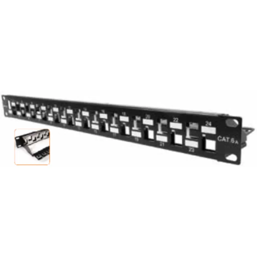 Imagen 1 de Nexxt   Patch Panel modular para S/FTP Cat6a 24P