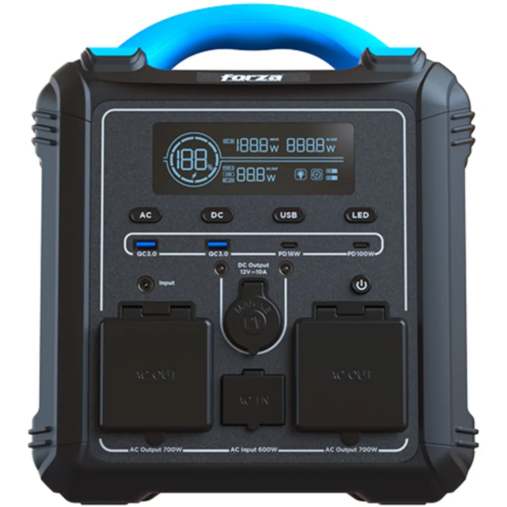 Forza Titan Series - Battery backup - 700 Watt - AC 220 V - Universal Output