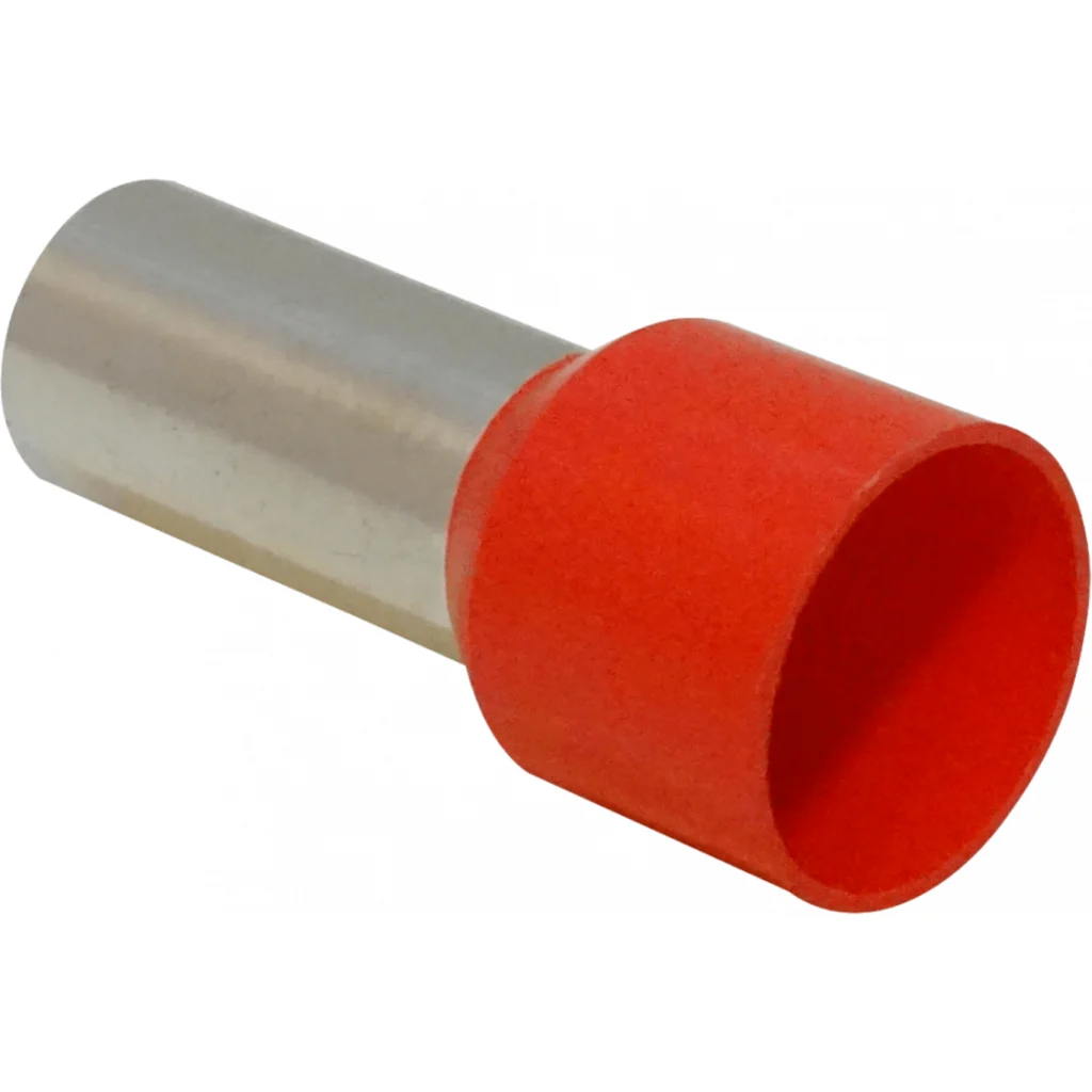 Imagen 1 de Rojo 50,0mm2 20/36,0mm 50-unid AWG1 Ferrules Terminal Aislado Crimp