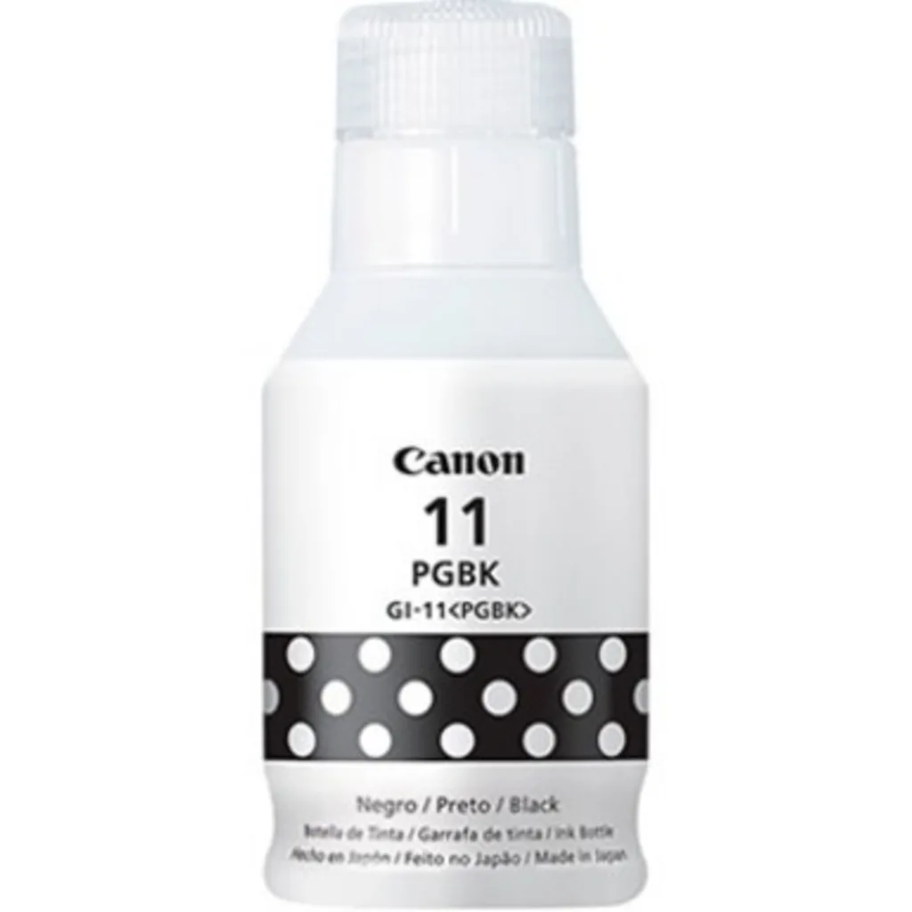 Imagen 1 de Botella de Tinta Canon GI-11BK Negro Rendimiento aprox 7.700 páginas 135 ml